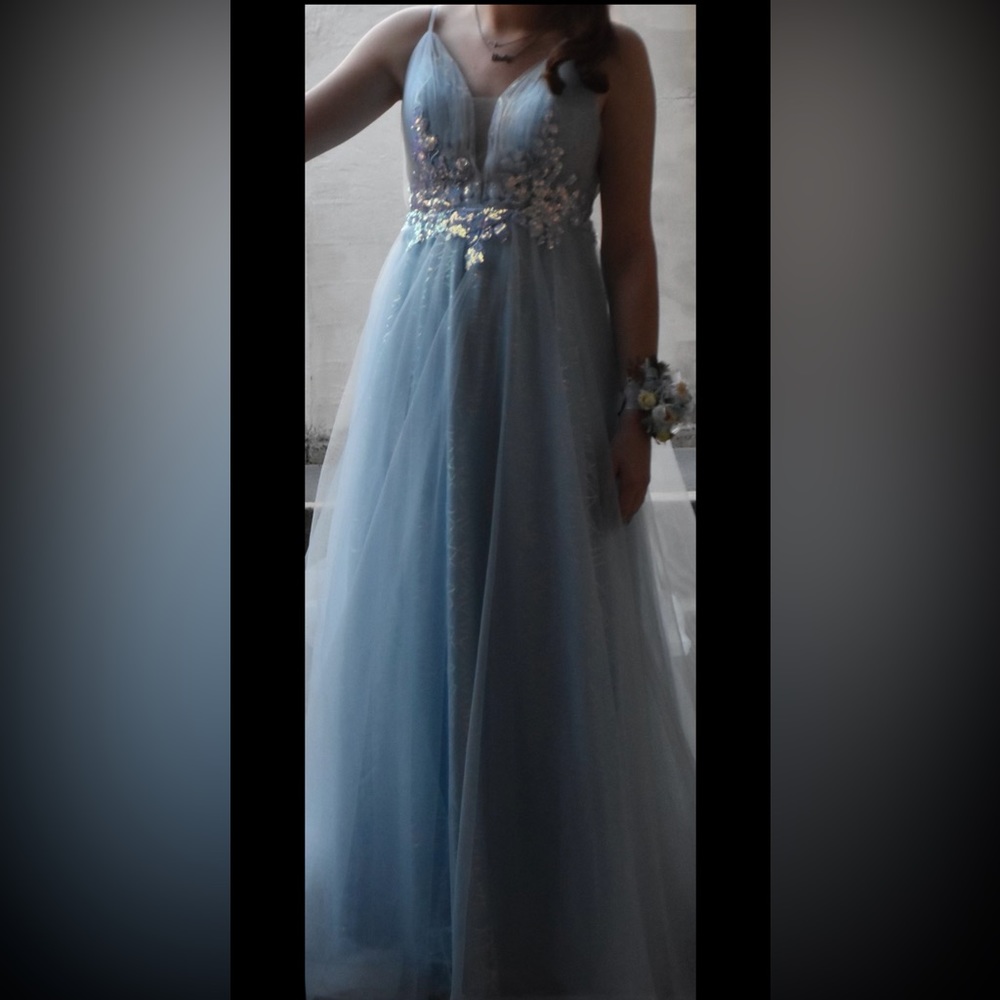 Blue Jovani Prom Dress